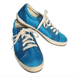 Taos Glyde Sneakers Lace Up Shoes Blue 7